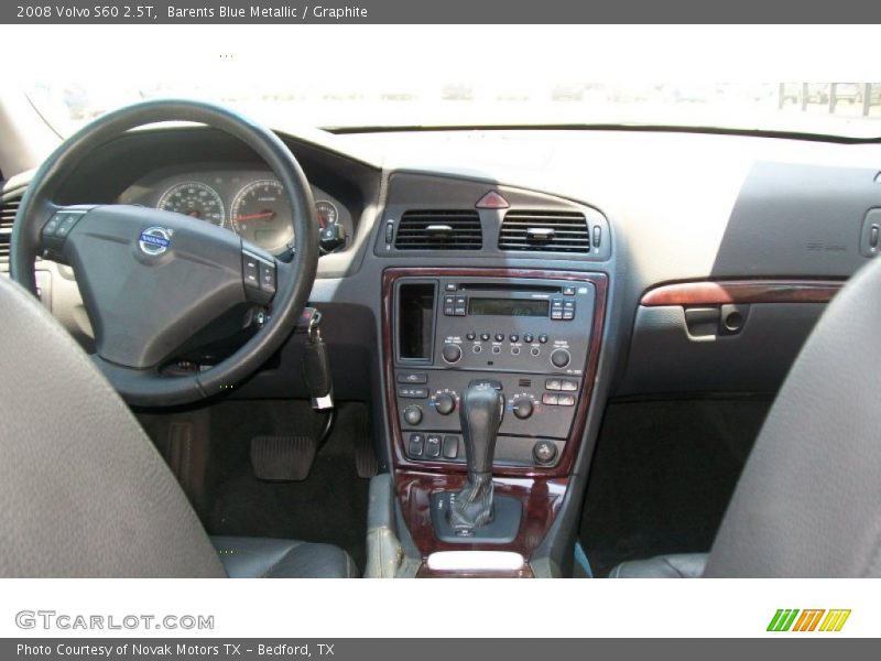 Barents Blue Metallic / Graphite 2008 Volvo S60 2.5T