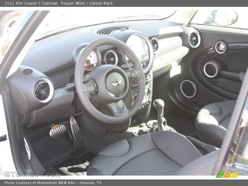 Pepper White / Carbon Black 2012 Mini Cooper S Clubman