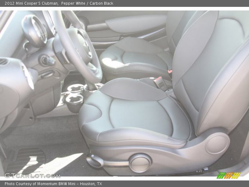 Pepper White / Carbon Black 2012 Mini Cooper S Clubman