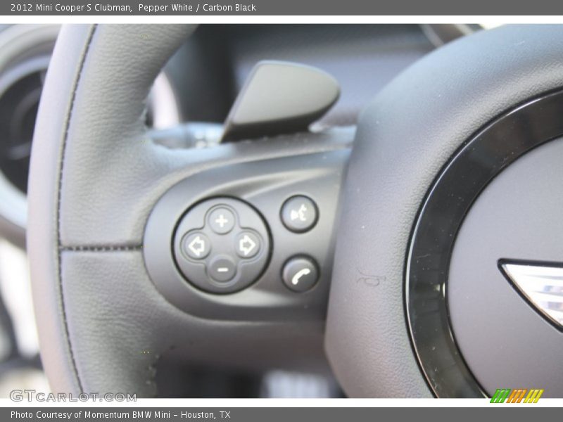 Pepper White / Carbon Black 2012 Mini Cooper S Clubman