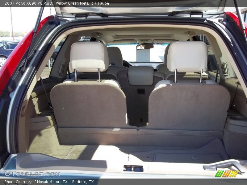 Willow Green Metallic / Taupe 2007 Volvo XC90 V8 AWD