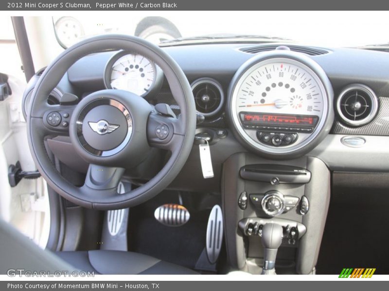 Pepper White / Carbon Black 2012 Mini Cooper S Clubman
