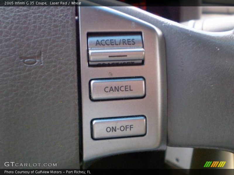 Laser Red / Wheat 2005 Infiniti G 35 Coupe