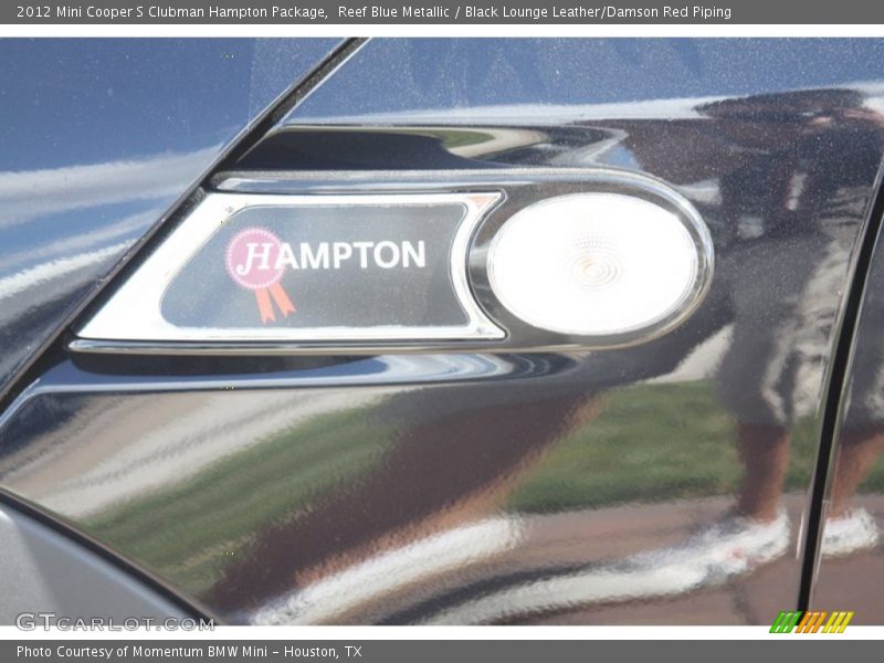  2012 Cooper S Clubman Hampton Package Logo