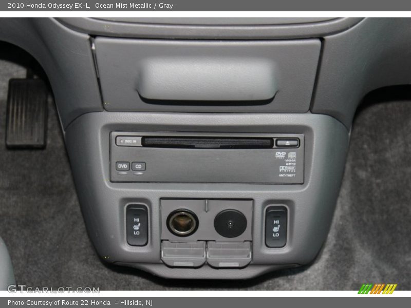Ocean Mist Metallic / Gray 2010 Honda Odyssey EX-L