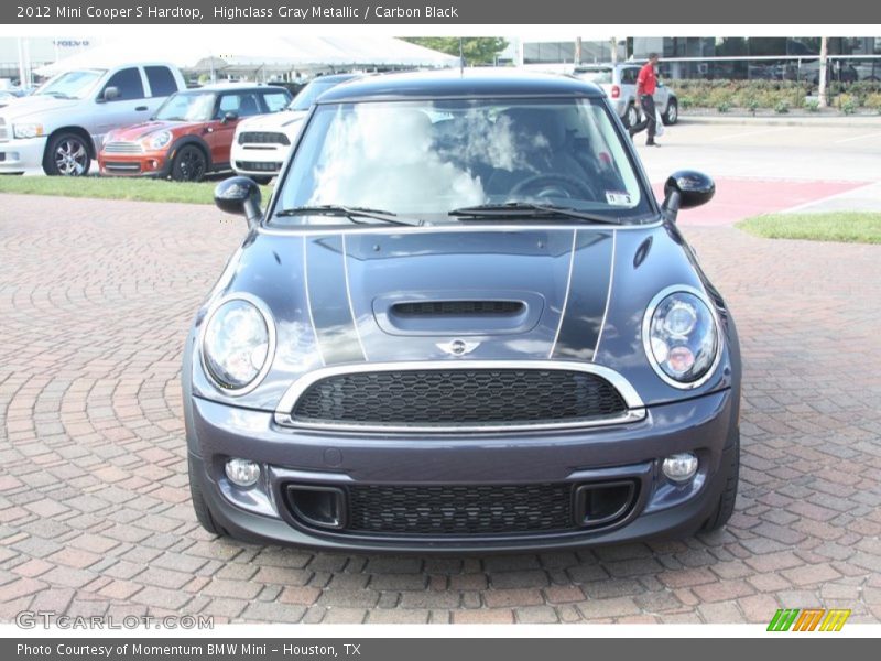 Highclass Gray Metallic / Carbon Black 2012 Mini Cooper S Hardtop