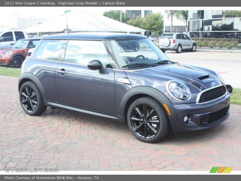 Highclass Gray Metallic / Carbon Black 2012 Mini Cooper S Hardtop