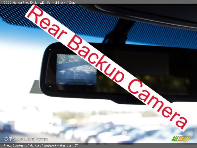 Formal Black / Gray 2009 Honda Pilot EX-L 4WD