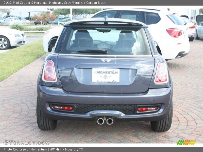 Highclass Gray Metallic / Carbon Black 2012 Mini Cooper S Hardtop