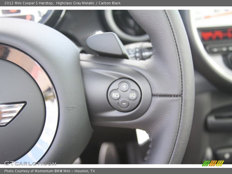 Highclass Gray Metallic / Carbon Black 2012 Mini Cooper S Hardtop