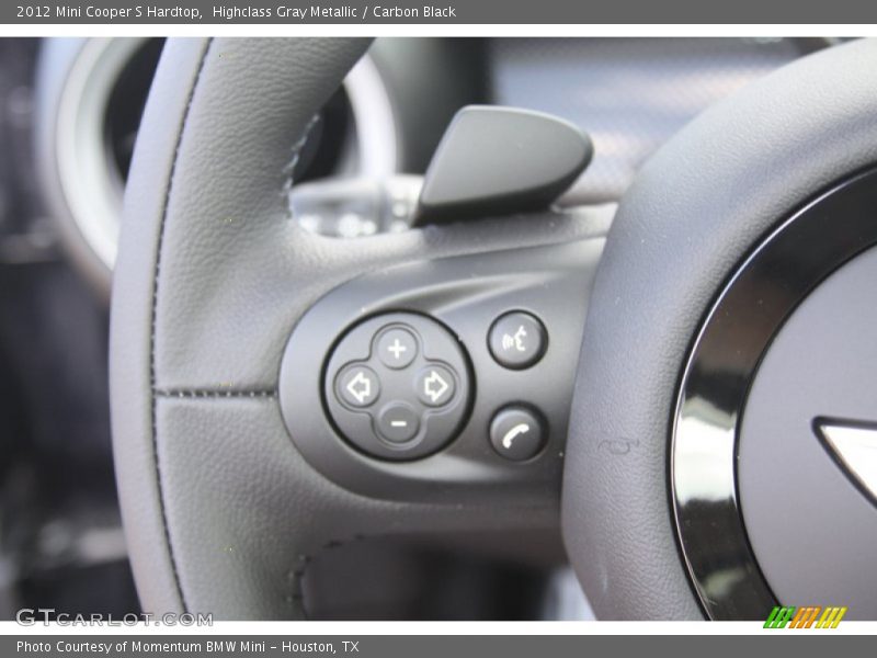 Highclass Gray Metallic / Carbon Black 2012 Mini Cooper S Hardtop