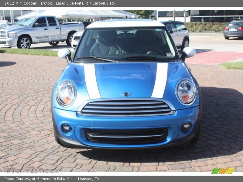 Laser Blue Metallic / Carbon Black 2012 Mini Cooper Hardtop