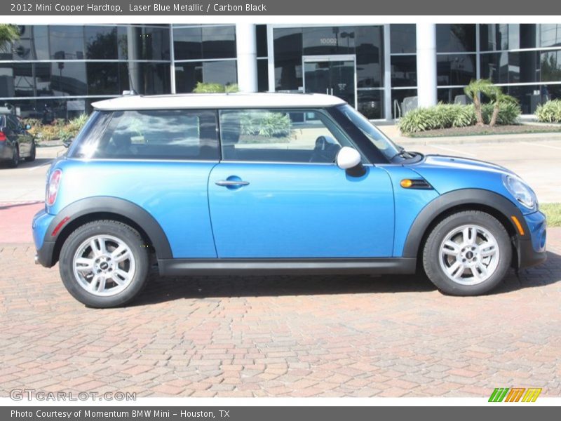 Laser Blue Metallic / Carbon Black 2012 Mini Cooper Hardtop