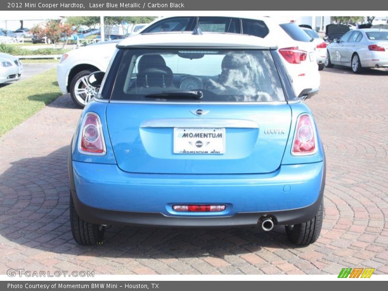 Laser Blue Metallic / Carbon Black 2012 Mini Cooper Hardtop