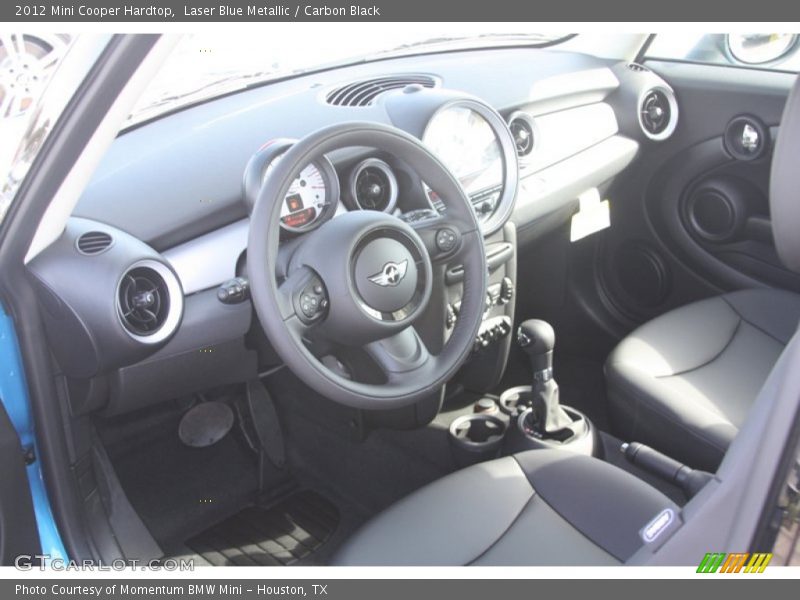 Laser Blue Metallic / Carbon Black 2012 Mini Cooper Hardtop