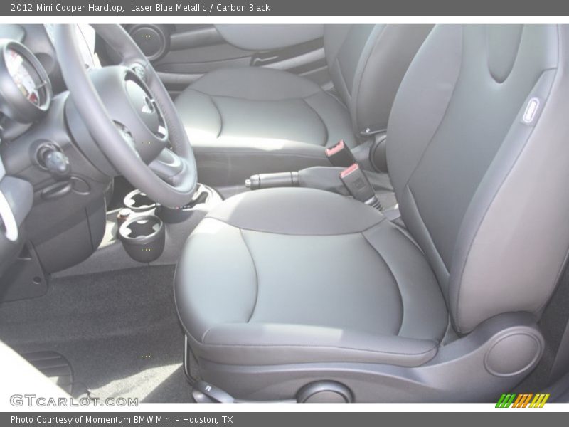 Laser Blue Metallic / Carbon Black 2012 Mini Cooper Hardtop