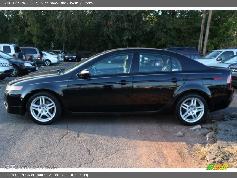 Nighthawk Black Pearl / Ebony 2008 Acura TL 3.2