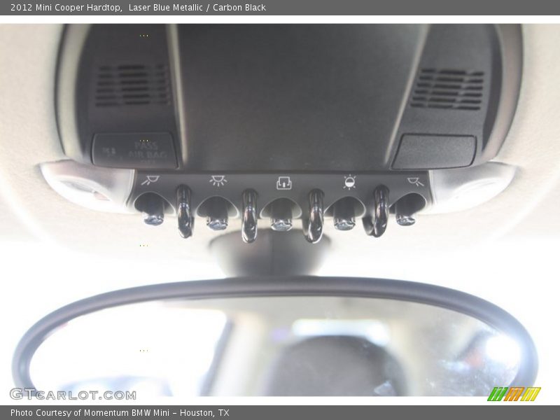 Laser Blue Metallic / Carbon Black 2012 Mini Cooper Hardtop