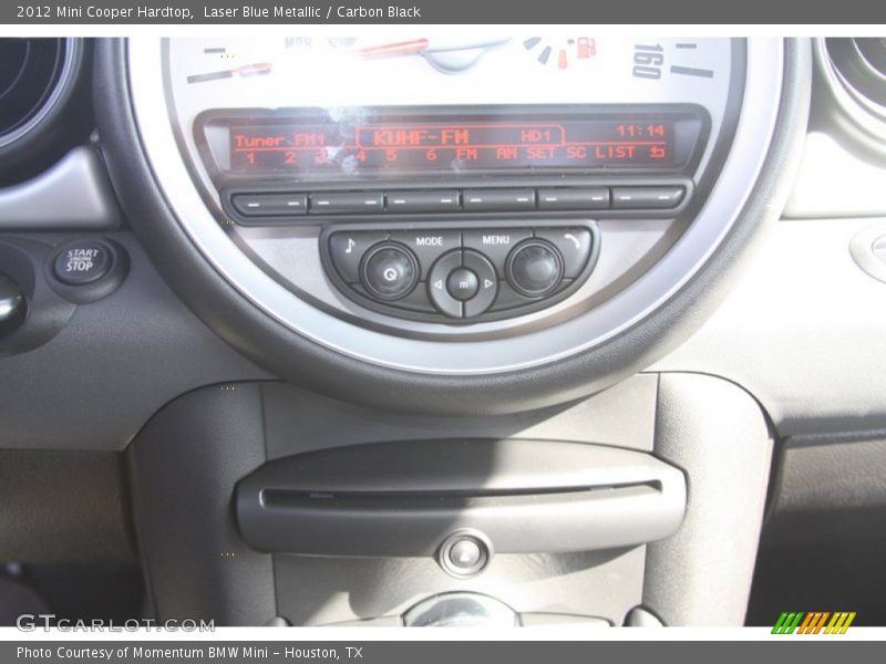 Laser Blue Metallic / Carbon Black 2012 Mini Cooper Hardtop