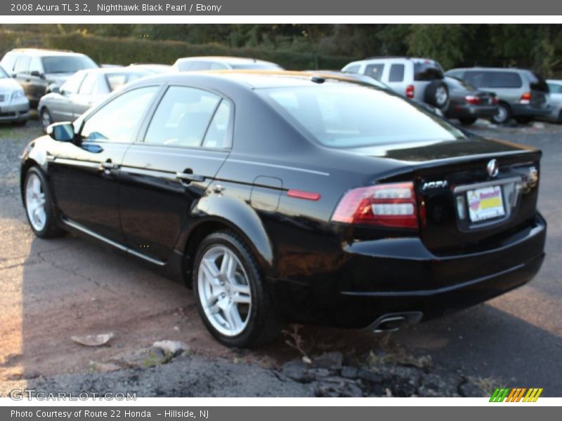 Nighthawk Black Pearl / Ebony 2008 Acura TL 3.2