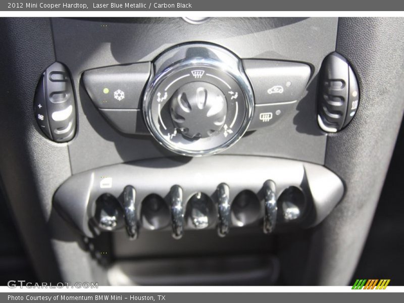 Laser Blue Metallic / Carbon Black 2012 Mini Cooper Hardtop