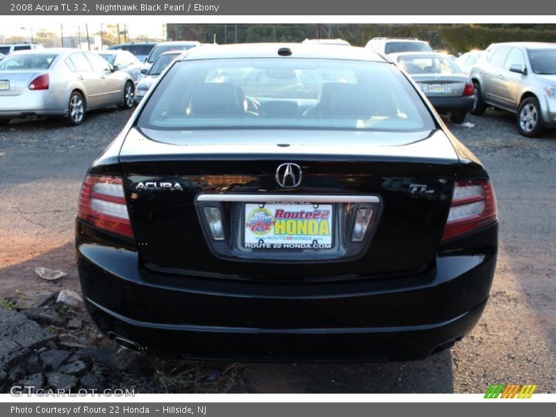 Nighthawk Black Pearl / Ebony 2008 Acura TL 3.2