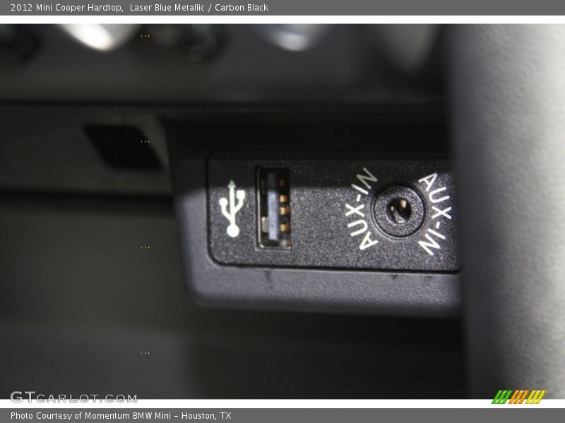 Laser Blue Metallic / Carbon Black 2012 Mini Cooper Hardtop