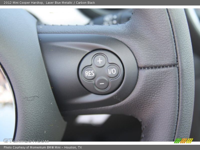 Laser Blue Metallic / Carbon Black 2012 Mini Cooper Hardtop