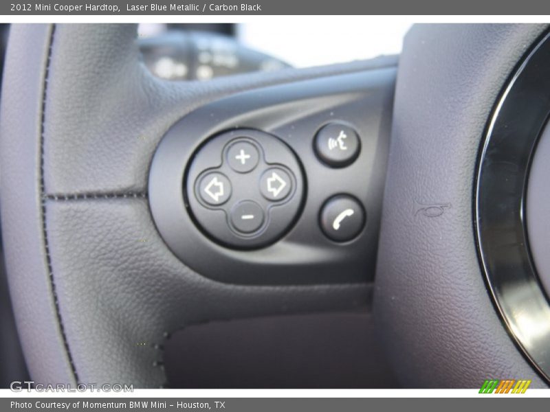Laser Blue Metallic / Carbon Black 2012 Mini Cooper Hardtop