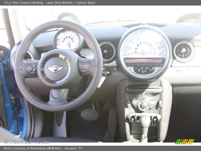 Laser Blue Metallic / Carbon Black 2012 Mini Cooper Hardtop