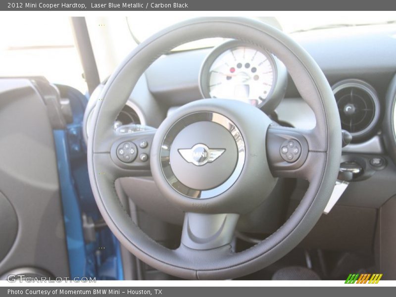 Laser Blue Metallic / Carbon Black 2012 Mini Cooper Hardtop
