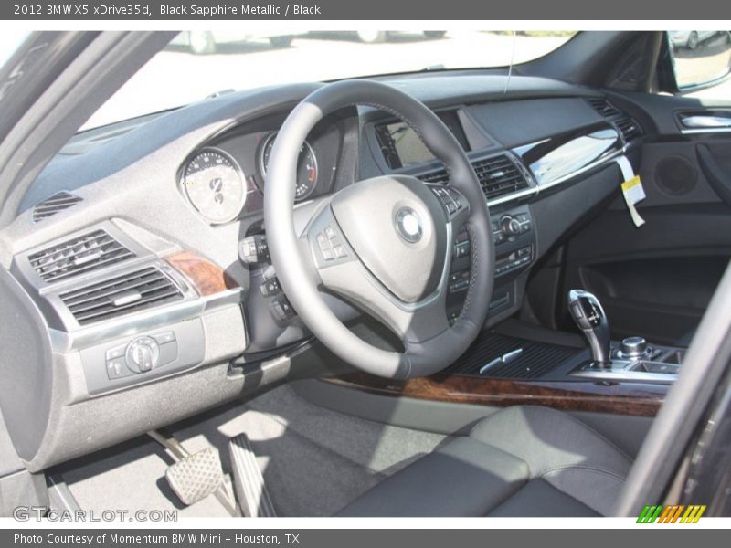 Black Sapphire Metallic / Black 2012 BMW X5 xDrive35d