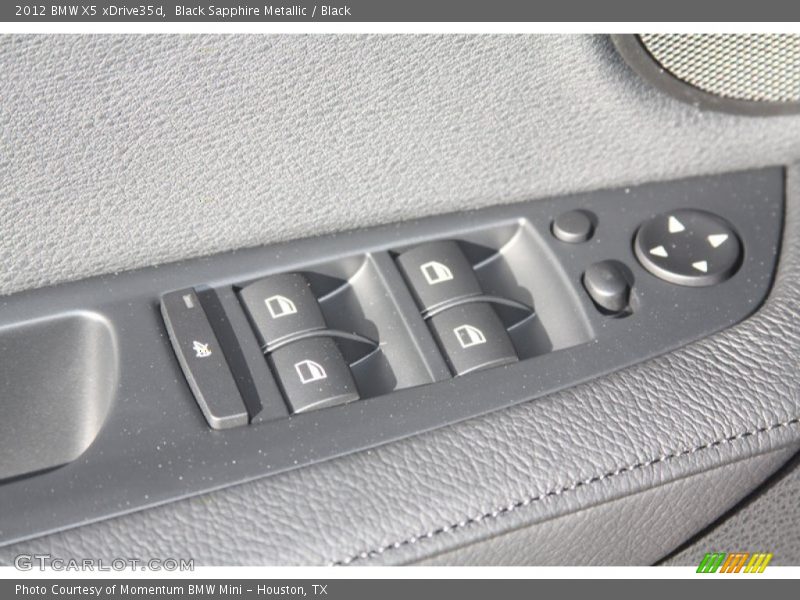 Black Sapphire Metallic / Black 2012 BMW X5 xDrive35d