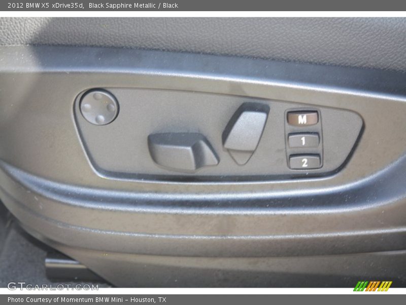 Black Sapphire Metallic / Black 2012 BMW X5 xDrive35d