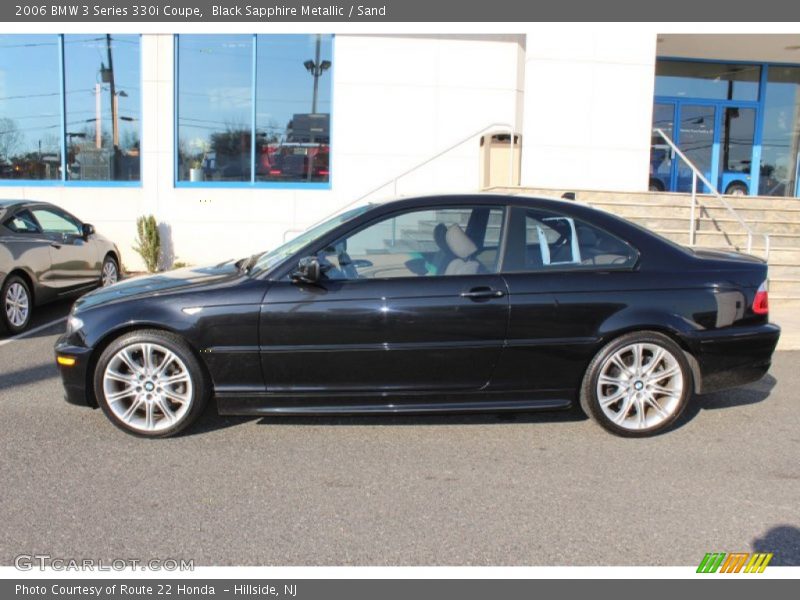  2006 3 Series 330i Coupe Black Sapphire Metallic