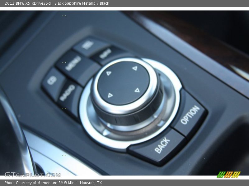 Controls of 2012 X5 xDrive35d