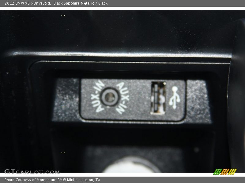 Black Sapphire Metallic / Black 2012 BMW X5 xDrive35d
