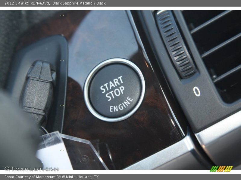 Controls of 2012 X5 xDrive35d