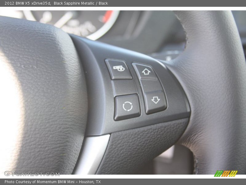 Black Sapphire Metallic / Black 2012 BMW X5 xDrive35d