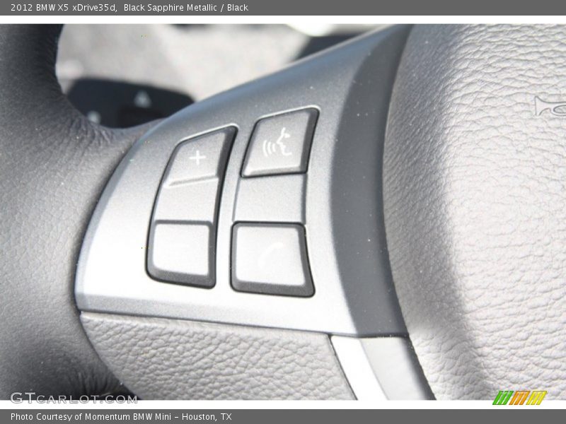Black Sapphire Metallic / Black 2012 BMW X5 xDrive35d