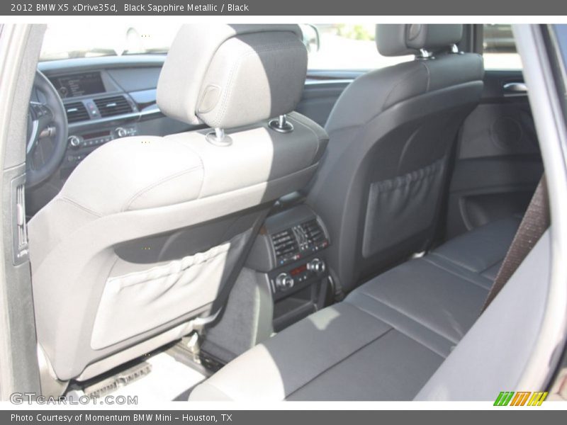 Black Sapphire Metallic / Black 2012 BMW X5 xDrive35d