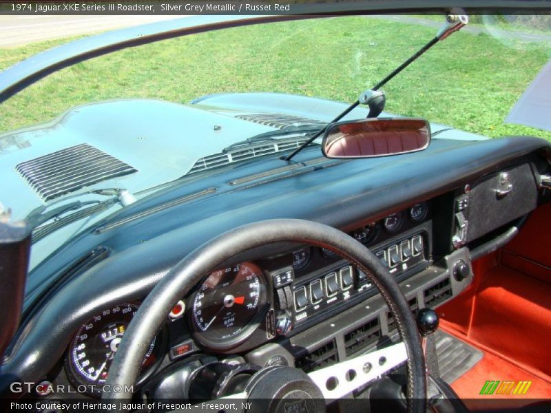Dashboard of 1974 XKE Series III Roadster