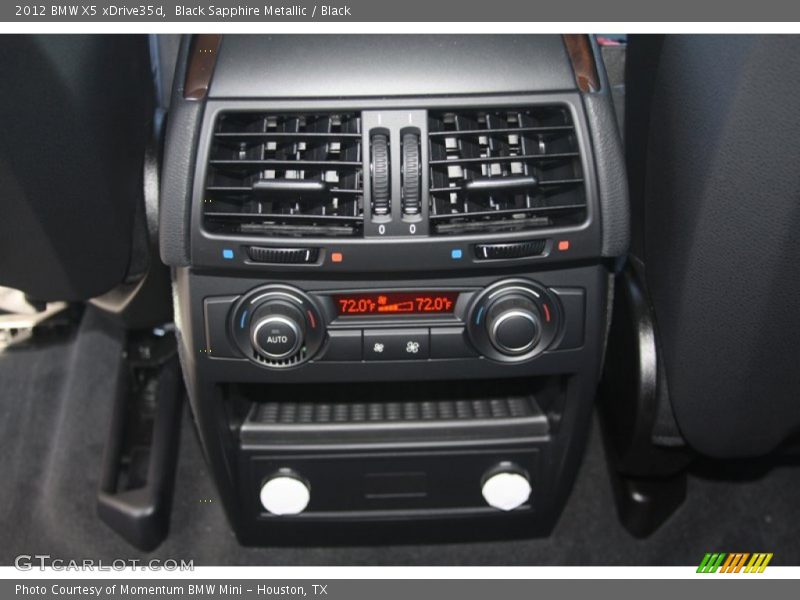 Black Sapphire Metallic / Black 2012 BMW X5 xDrive35d