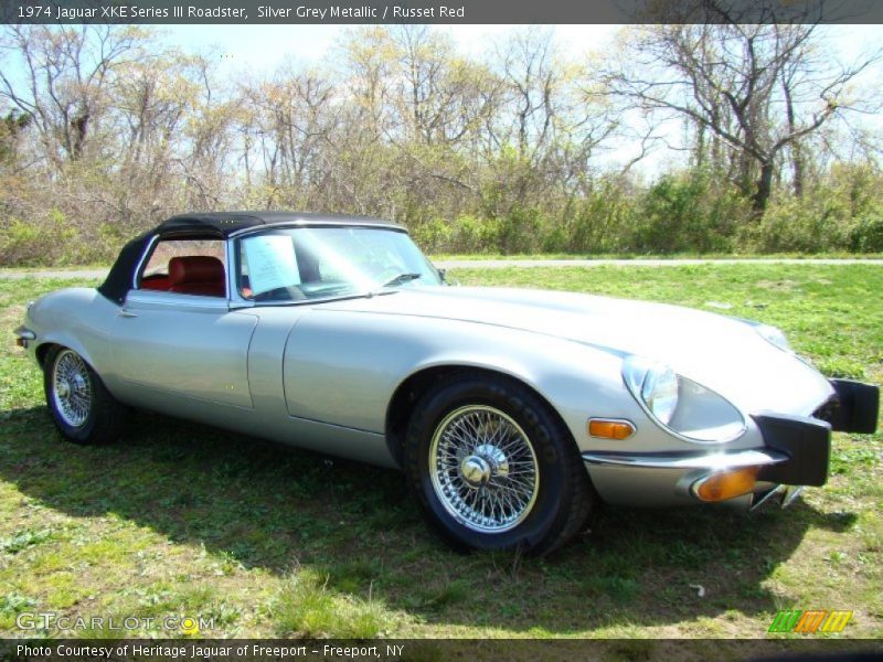  1974 XKE Series III Roadster Silver Grey Metallic