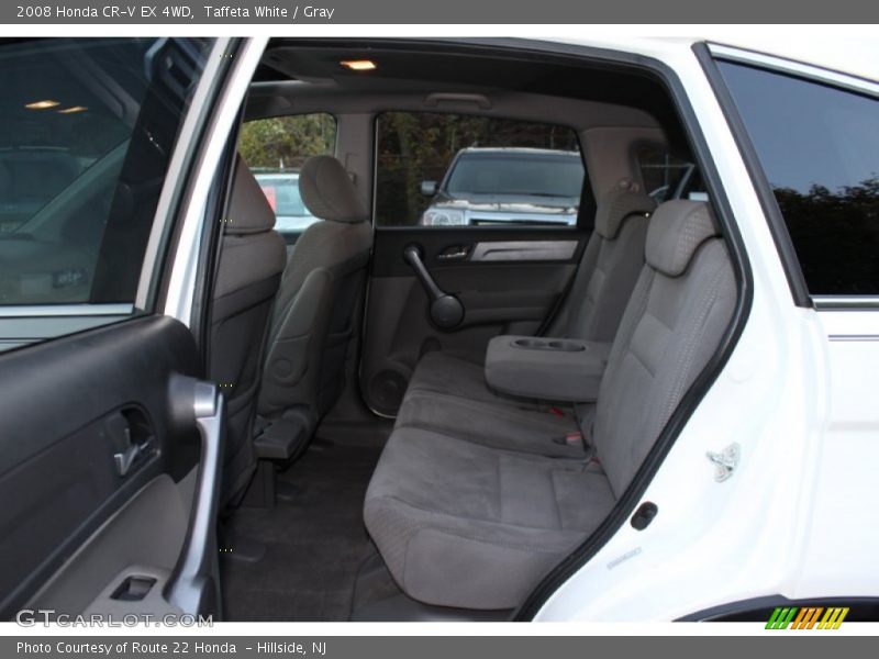 Taffeta White / Gray 2008 Honda CR-V EX 4WD