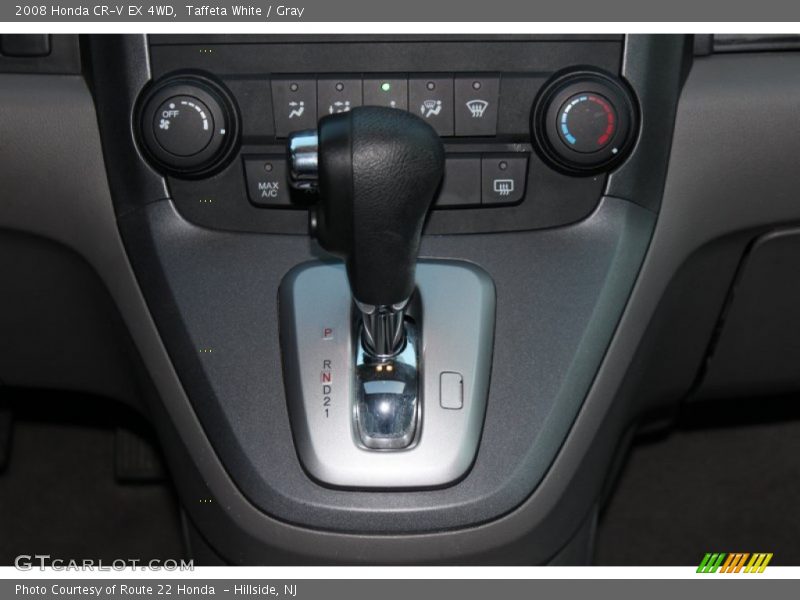 Taffeta White / Gray 2008 Honda CR-V EX 4WD