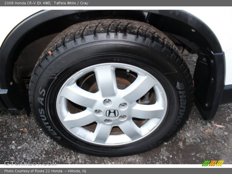Taffeta White / Gray 2008 Honda CR-V EX 4WD