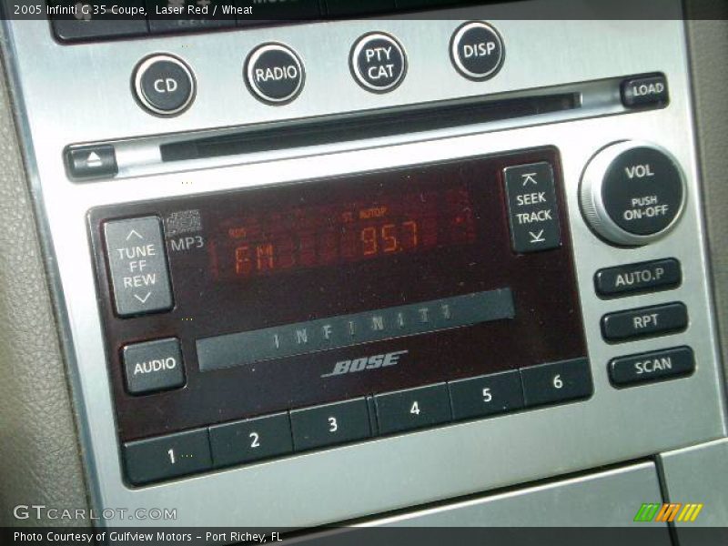 Laser Red / Wheat 2005 Infiniti G 35 Coupe