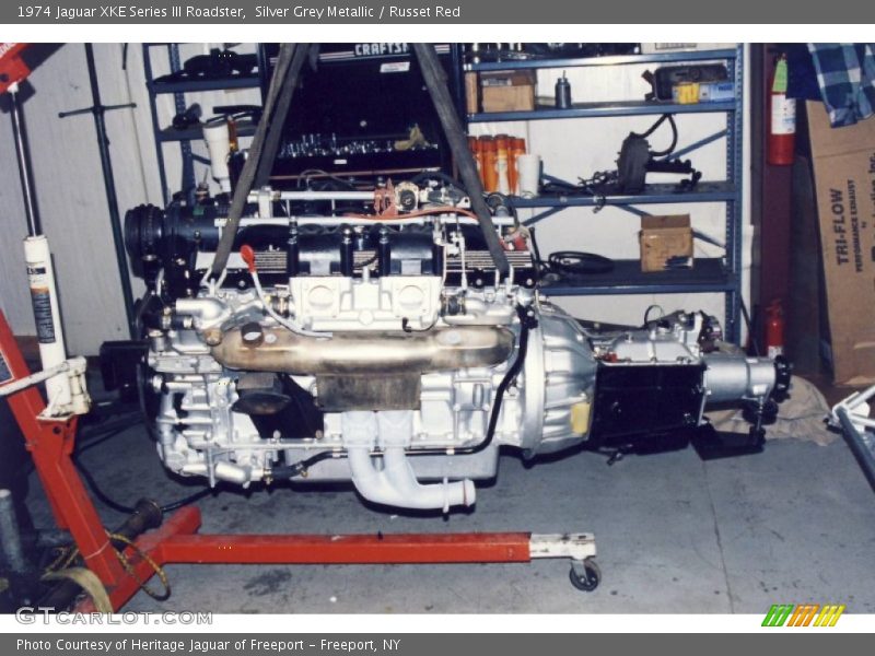  1974 XKE Series III Roadster Engine - 5.3 Liter SOHC 24-Valve V12