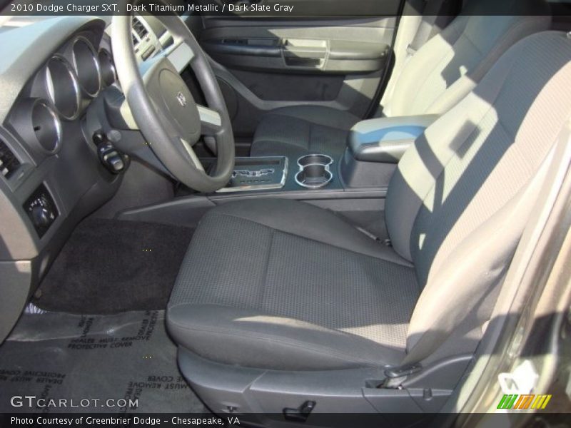 Dark Titanium Metallic / Dark Slate Gray 2010 Dodge Charger SXT